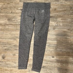 Gymshark. Vital Seamless Leggings. Smokey Gray Mark. Medium.